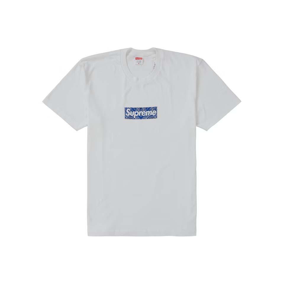 Supreme Bandana Box Logo T Shirts White | PH203OR