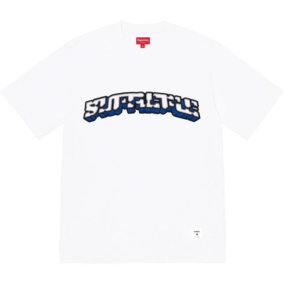 Supreme Block Arc S/S Top Sweaters White | PH329TV