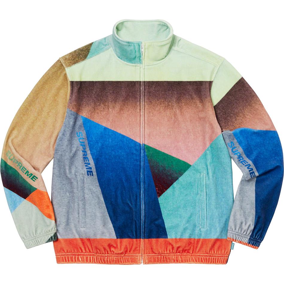 Supreme Geo Velour Track Jackets Multicolor | PH449XF