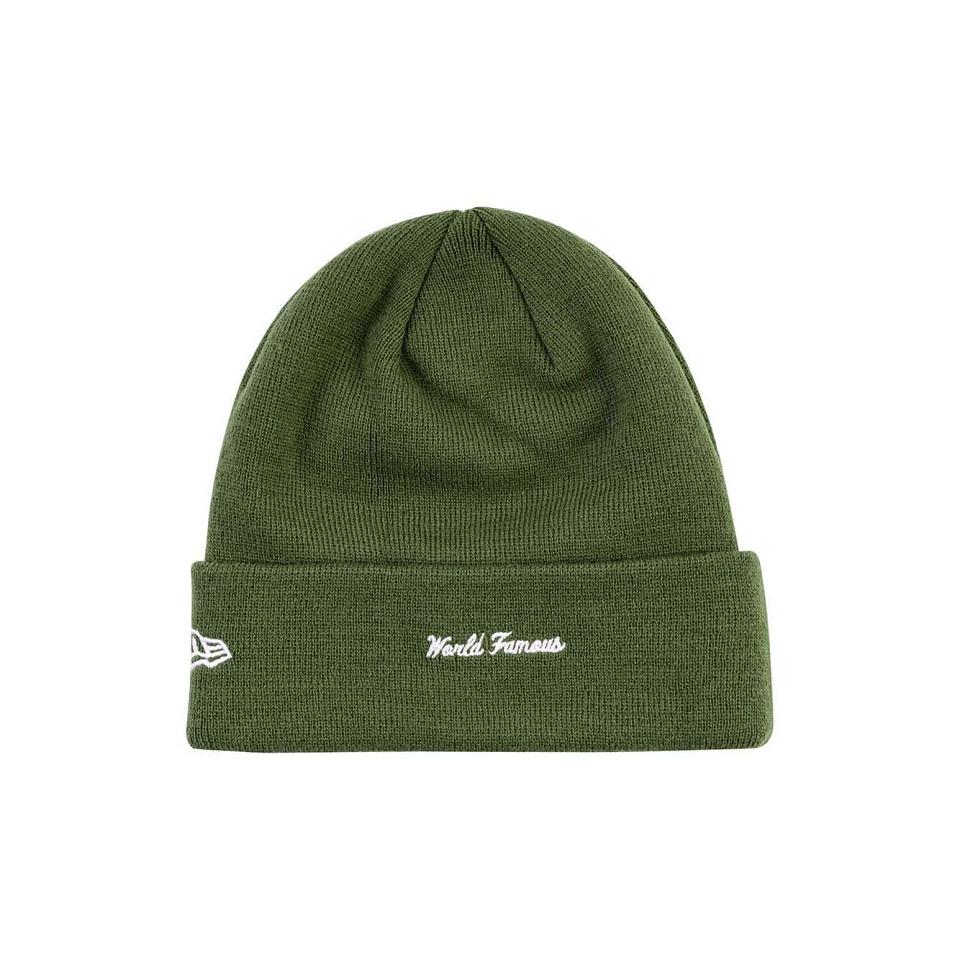 Supreme New Era Cross Box-Logo Beanie Hats Green | PH109LH