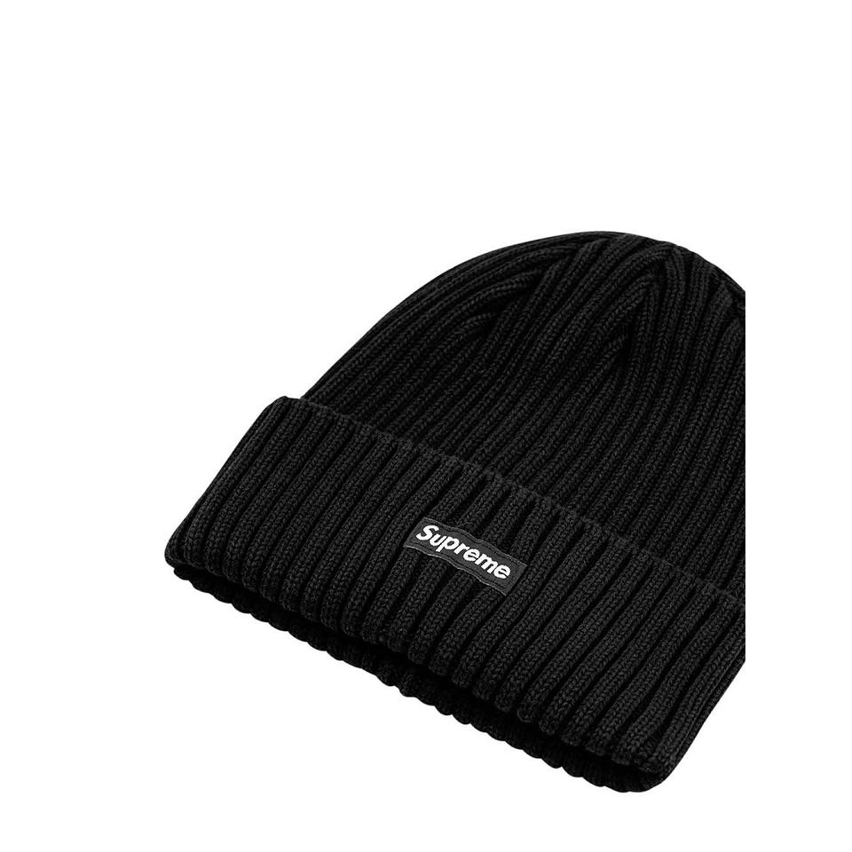 Supreme Overdyed Logo Beanie Hats Black | PH108KI