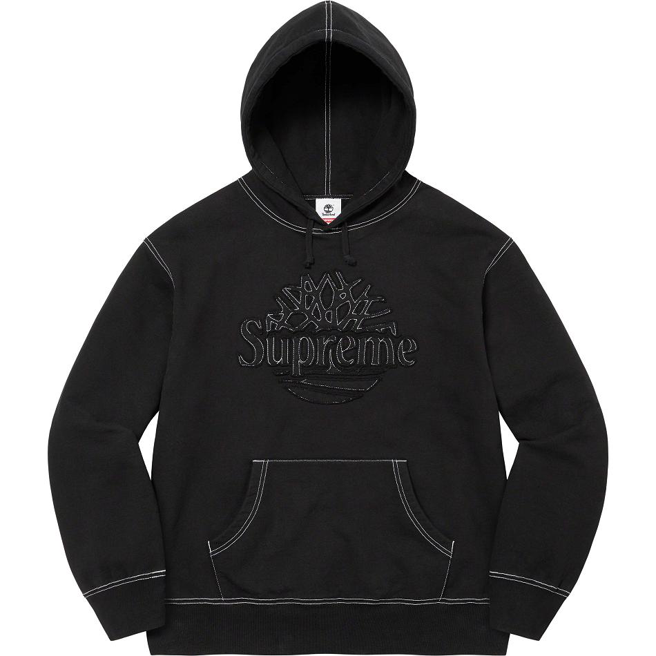 Supreme Timberland® Hooded Sweatshirts Black | PH301EX