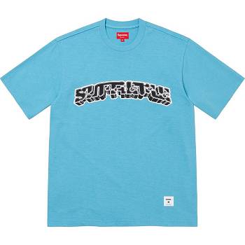 Supreme Block Arc S/S Top Sweaters Blue | PH331UT