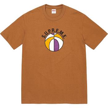 Supreme League Tee T Shirts Brown | PH231AP