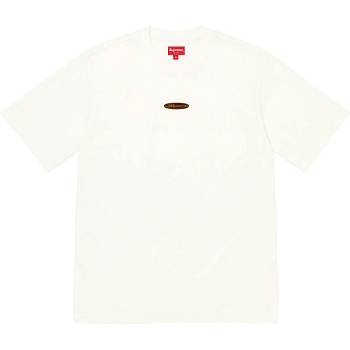 Supreme Oval Logo S/S Top Sweaters White | PH339GL