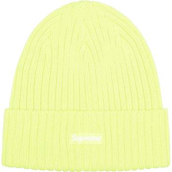 Supreme Overdyed Beanie Hats Yellow | PH158HK