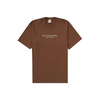 Supreme Still Talking T Shirts Brown | PH195QZ