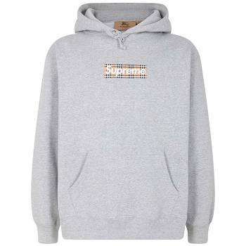 Supreme X Burberry Hoodie Grey | PH458RW